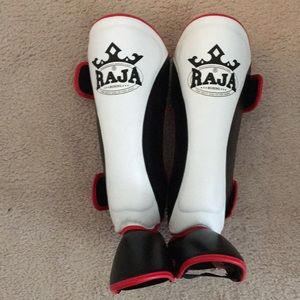 Raja Muay Thai shin guards. Barely used